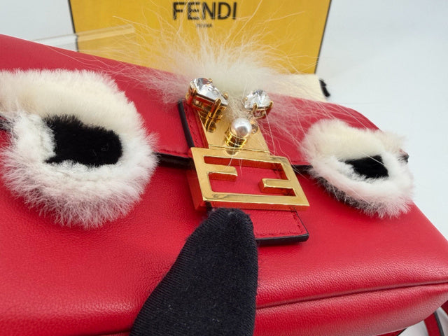 6767 - Fendi Monster Mirco Baguette Handbag