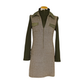 6712 - Fendi Fendi Dress - Green/Gray - Size IT 40