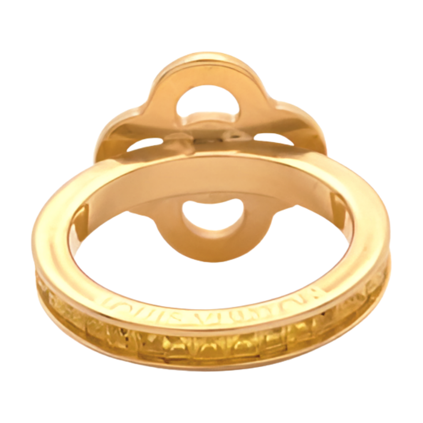 6717 - Louis Vuitton Bark Eye Candy Ring - Size L