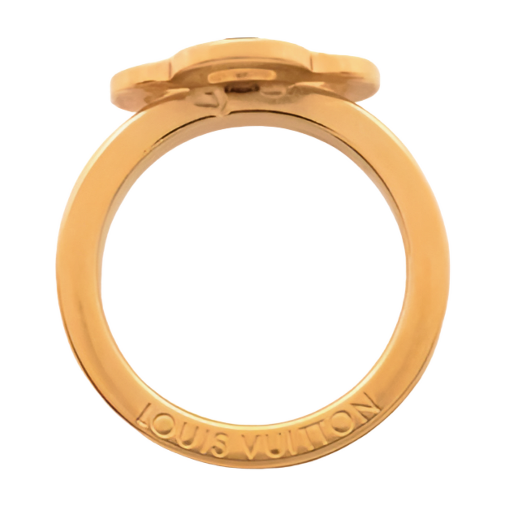6717 - Louis Vuitton Bark Eye Candy Ring - Size L