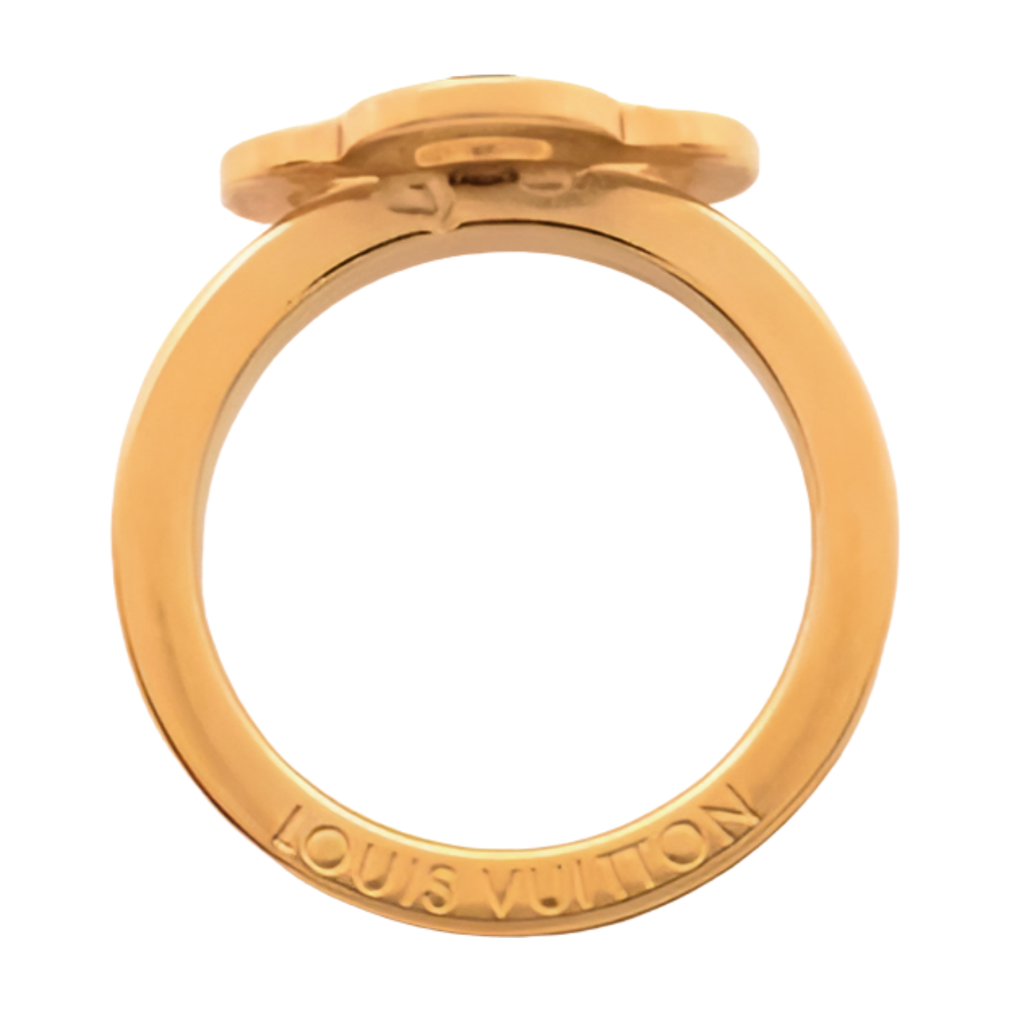 6717 - Louis Vuitton Bark Eye Candy Ring - Size L
