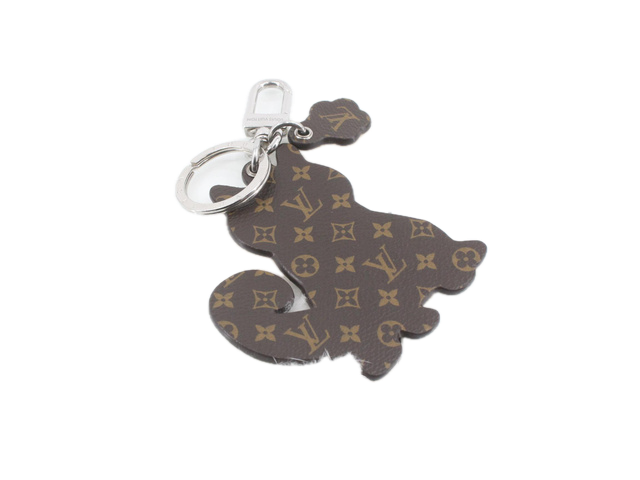 6805 - Louis Vuitton LV Shiba Inu Bag Charm Monogram Mink