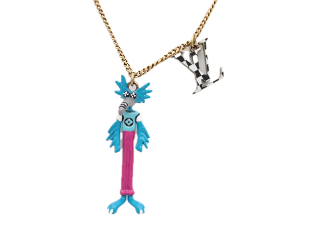 6806 - Louis Vuitton LV Animals Dragon Necklace - Limited Edition