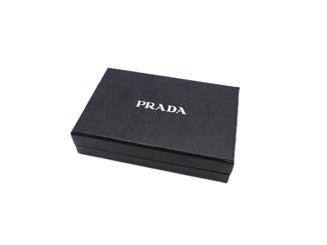 6810 - Prada Heart Charm Silver Necklace