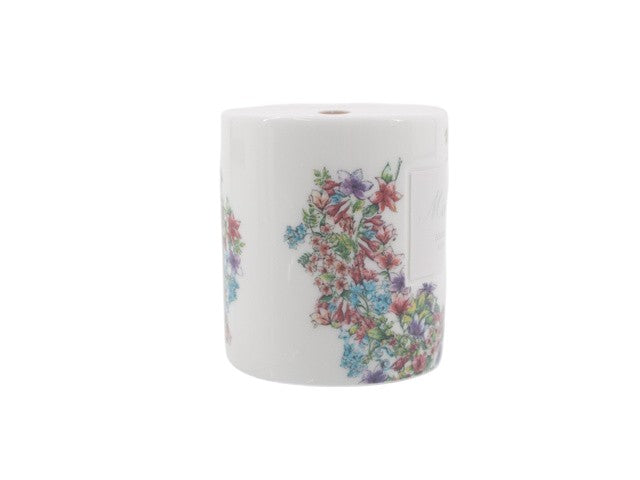 6875 - Miss Dior Bougie Parfumée Scented Candle Millefiori Floral Ceramic White Unused 3oz