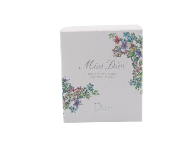 6875 - Miss Dior Bougie Parfumée Scented Candle Millefiori Floral Ceramic White Unused 3oz