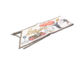 6817 - Louis Vuitton Silk Bandeau White Voyage Travel Print Bag Scarf
