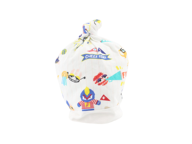 6897 - Fendi Monster Print Baby Hat Infant Cap