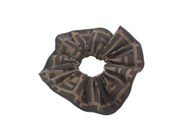 7051 - Fendi Zucca Hair Scrunchie