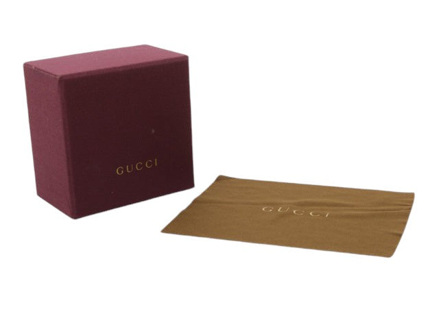 7063 - Gucci Rhinestone Interlocking G Hair Clip, With Box Black
