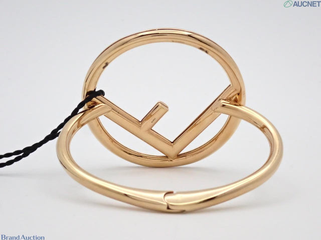 7224 - Fendi F-is Bangle Bracelet - Gold