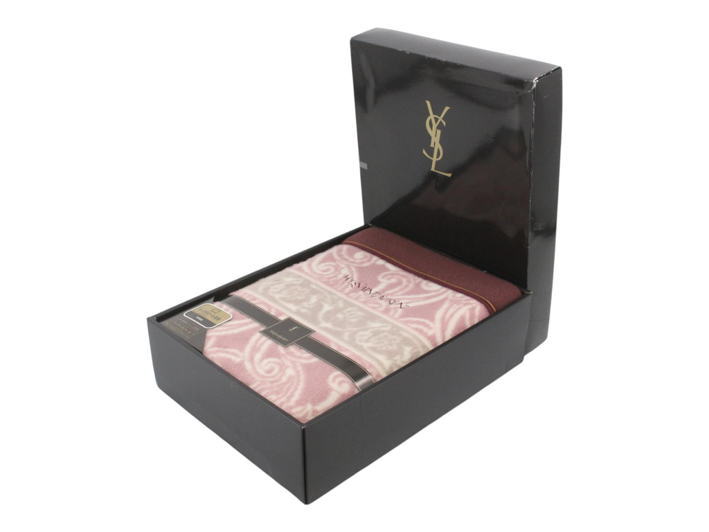 7499 - Yves Saint Laurent Cashmere & Wool Blend Blanket - New in Box