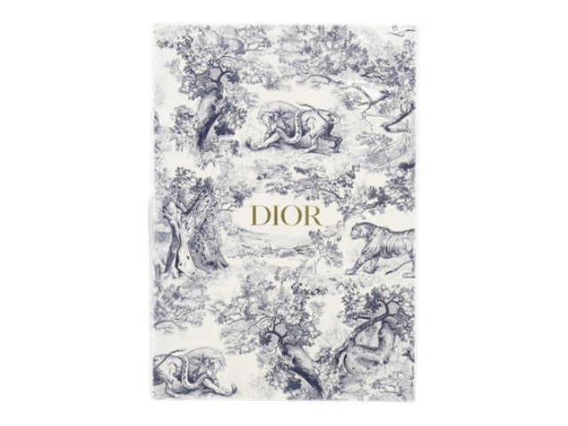 7523 - Christian Dior Toile De Jouy A5 Notebook White - New