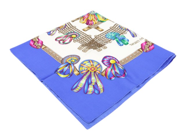 7527 - Hermes Scarf 90x90 cm Purple