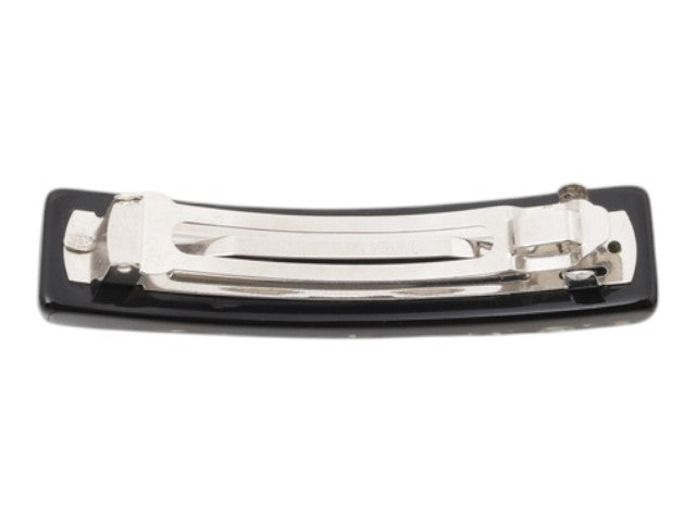 7530 - Chanel Coco Hair Barrette Black