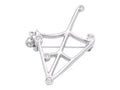 7540 - Christian Dior Rhinestone Spiderweb Brooch Silver
