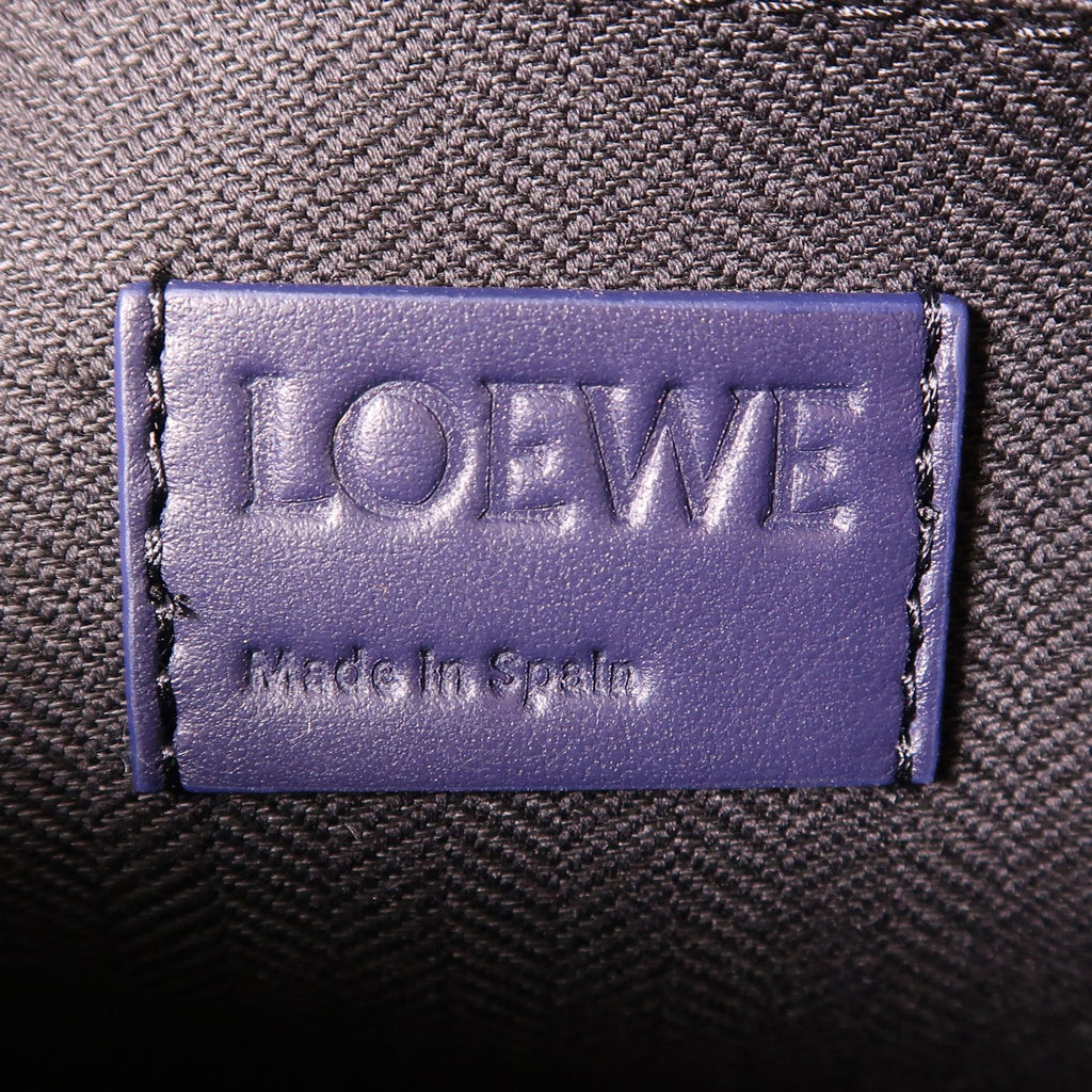 Loewe Puzzle Fold Calfskin Blue