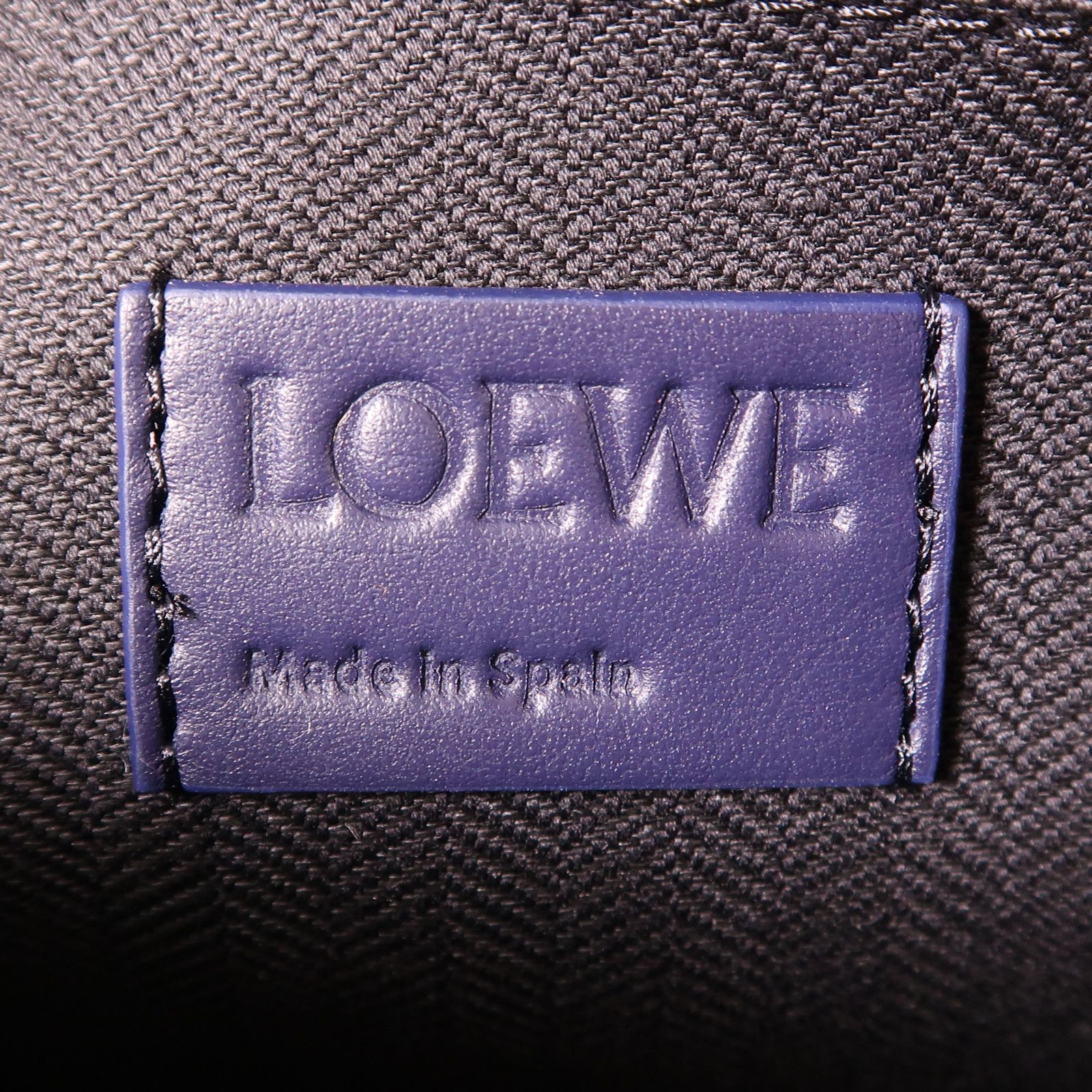 Loewe Puzzle Fold Calfskin Blue