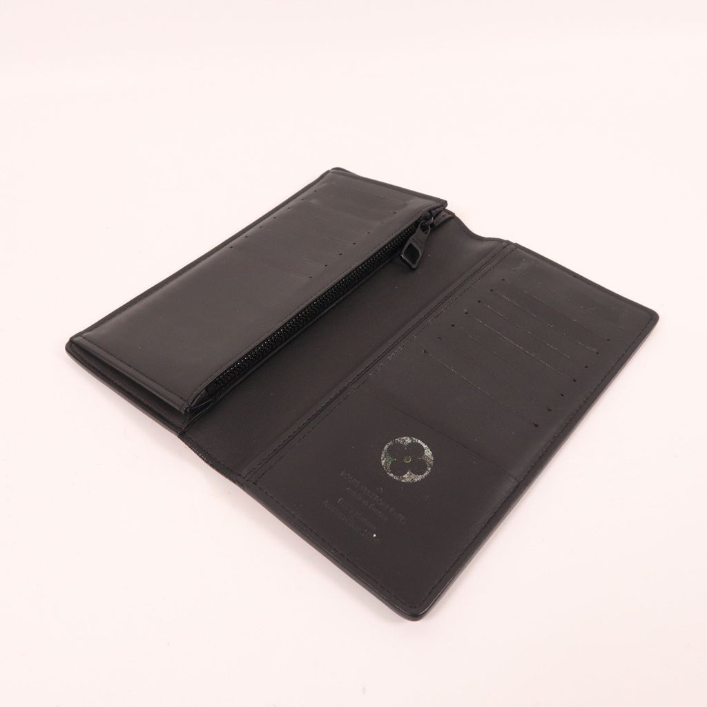 6036 - LOUIS VUITTON Taiga Long Wallet Bifold rainbow Black