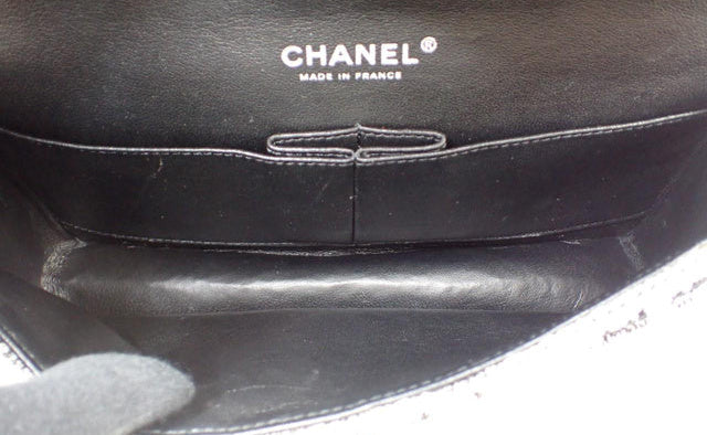 Chanel Tweed 2.55 Matelasse Insect Motif Chain Shoulder Bag