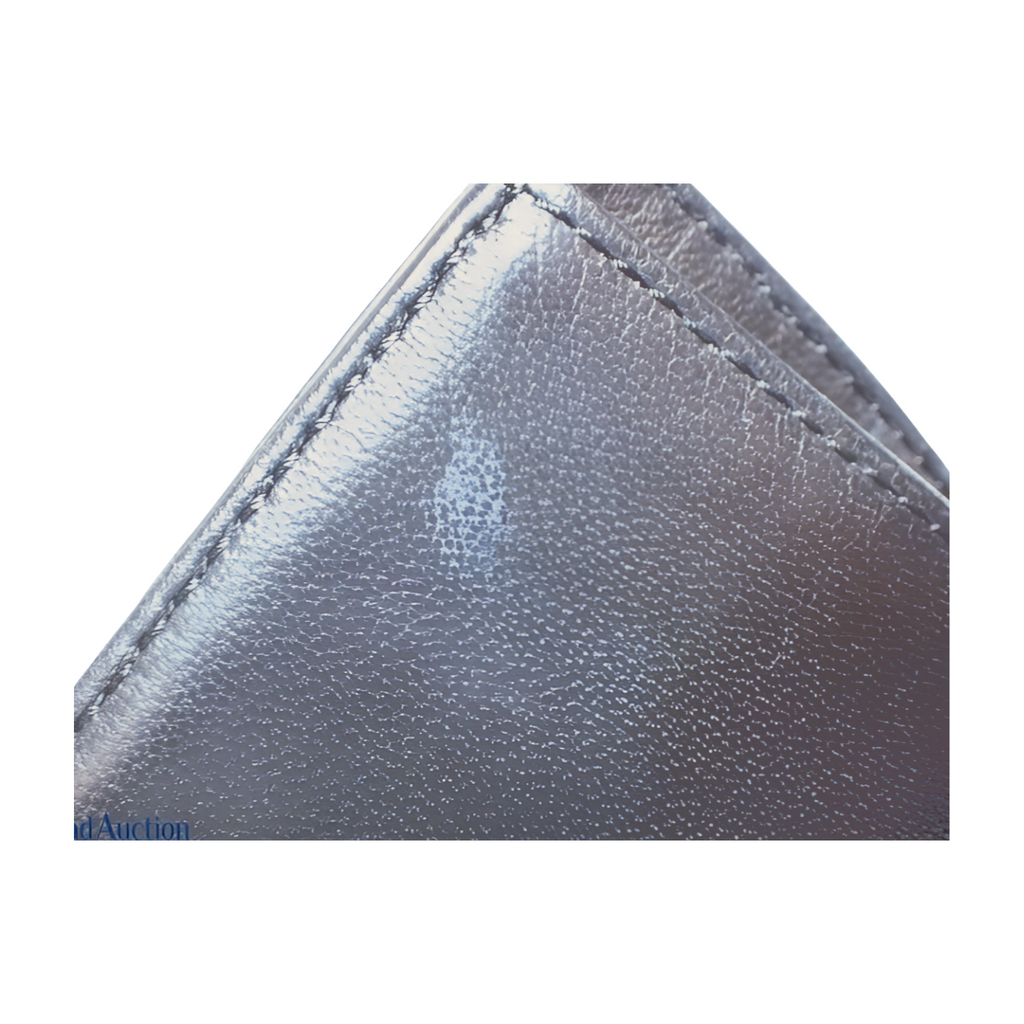 6004 - Vivienne Westwood Black Leather Tri-Fold Wallet