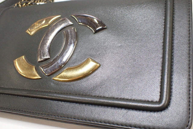 6280 - Chanel CC Antico Flap Bag - Coco Mark Shoulder Bag
