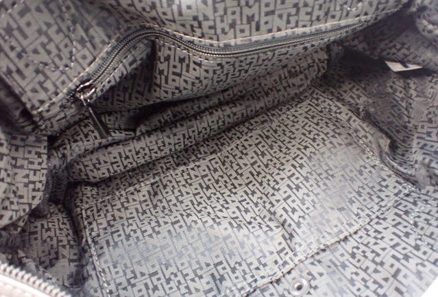 6395 - Longchamp Le Pliage Cuir Tote Bag - Interchangeable Strap - Grey