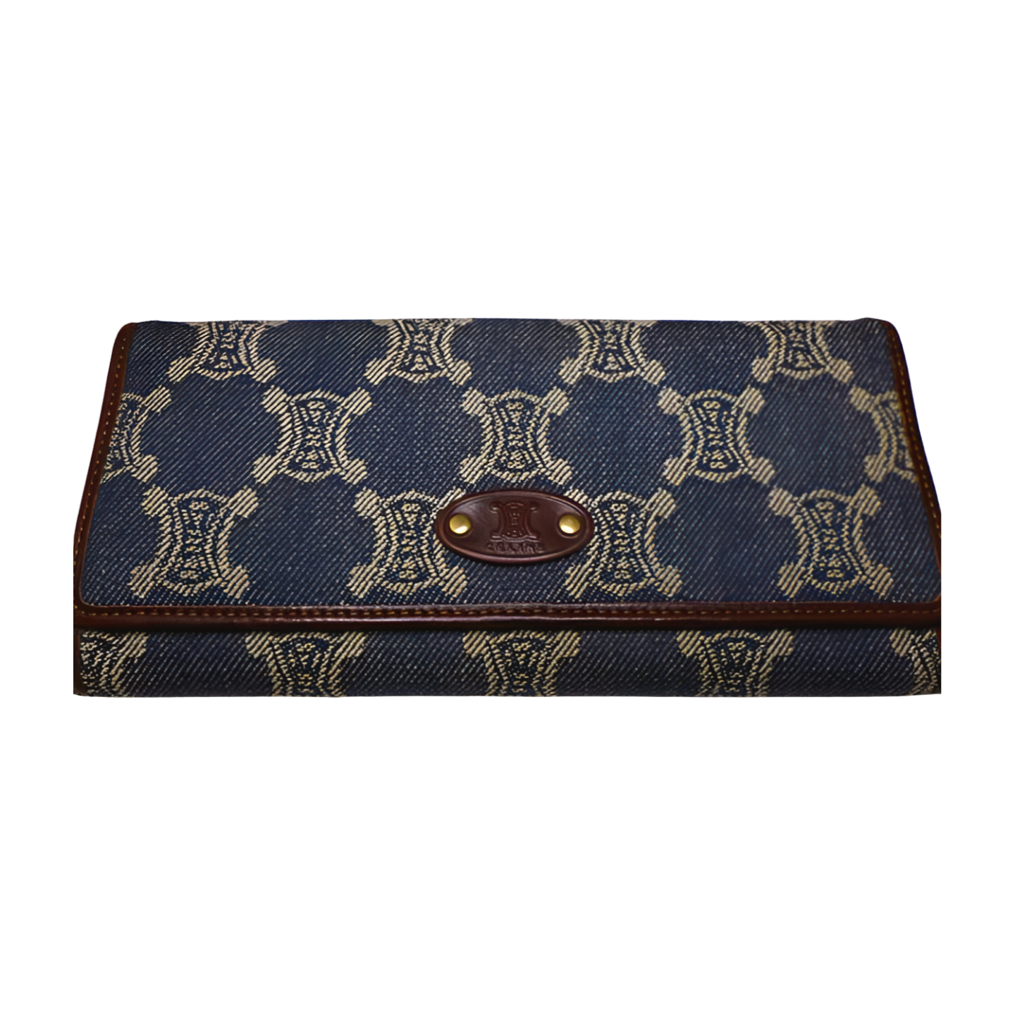 6399 - Celine Classic Long Denim Wallet