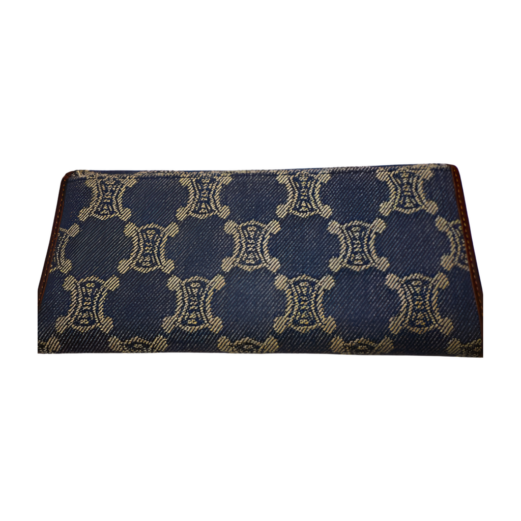 6399 - Celine Classic Long Denim Wallet