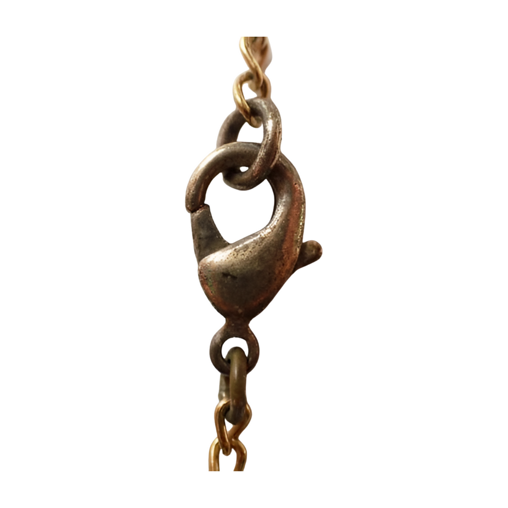 Chanel Pearl Palm Tree Pendant Necklace - Gold