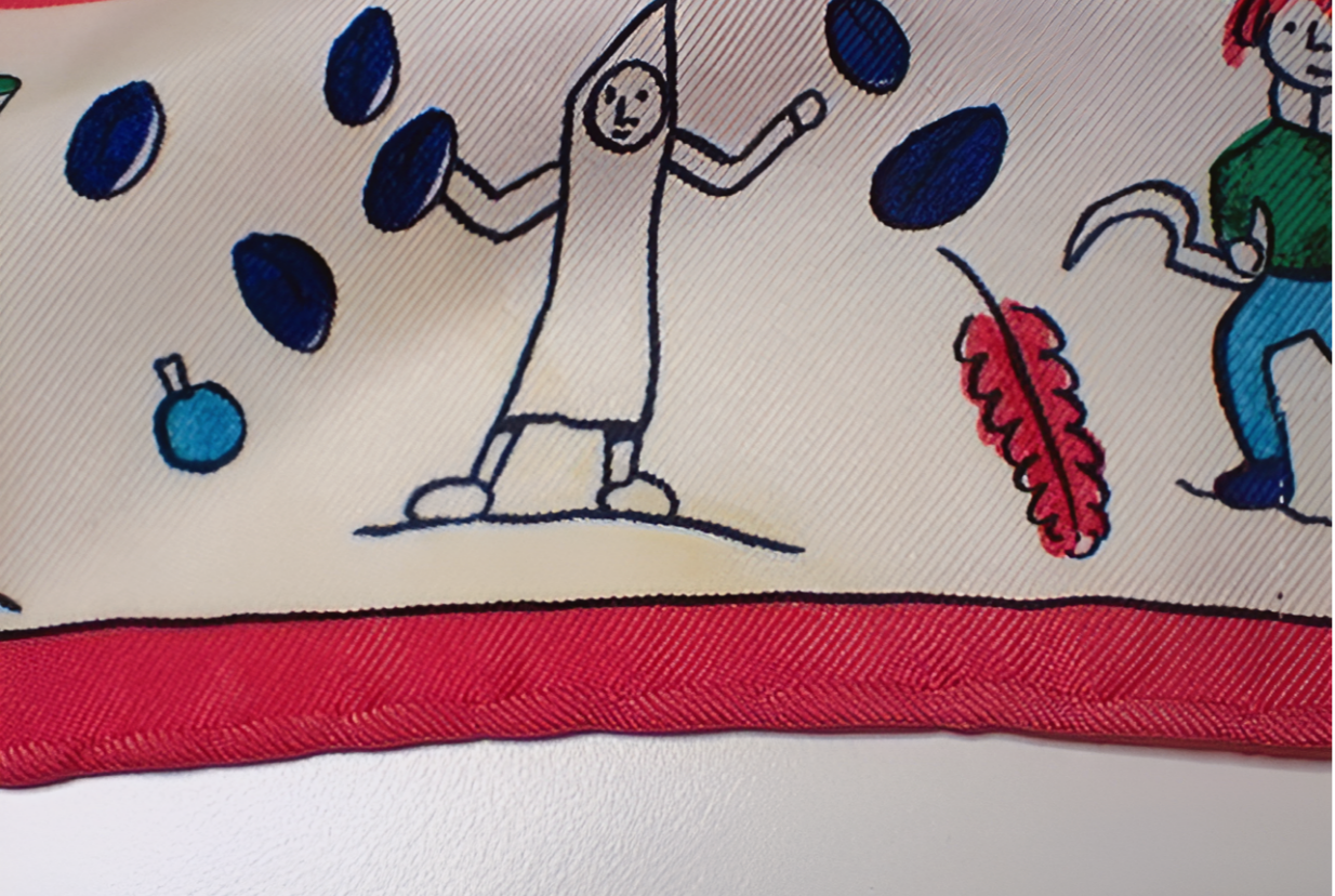 6438 - Hermes Carre 45 cm square scarf RETOUR A LA TERRE