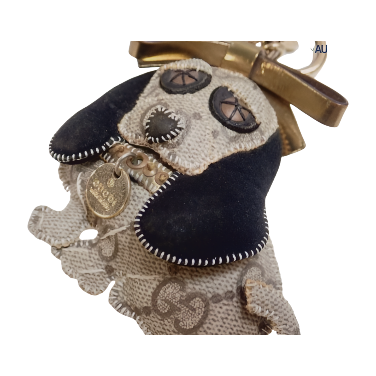 6527 - Gucci Guccori Key Chain Bag Charm - Basset Hound