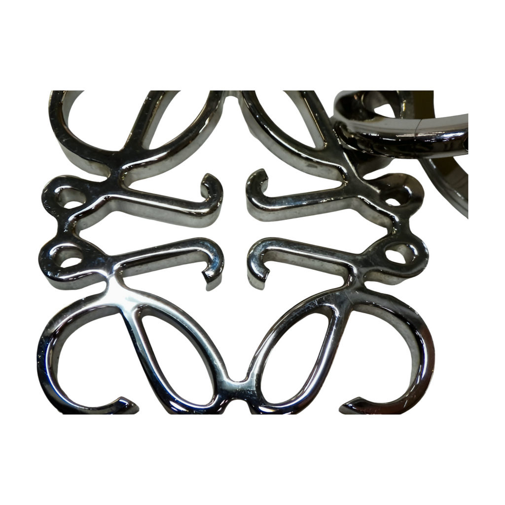 6529 - Loewe Loewe Anagram Keyring Silver
