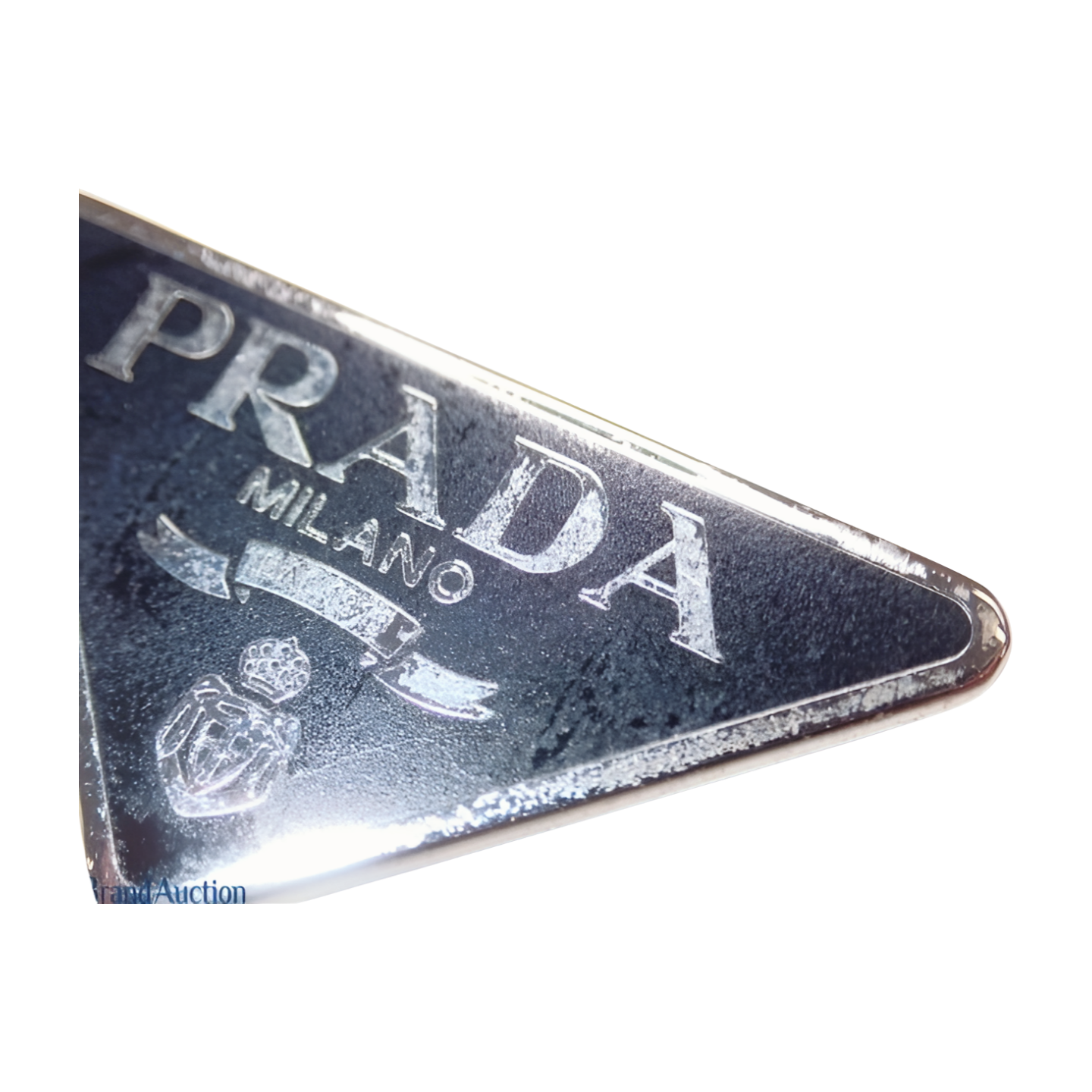 6530 - Prada Triangle Logo Hair Pin