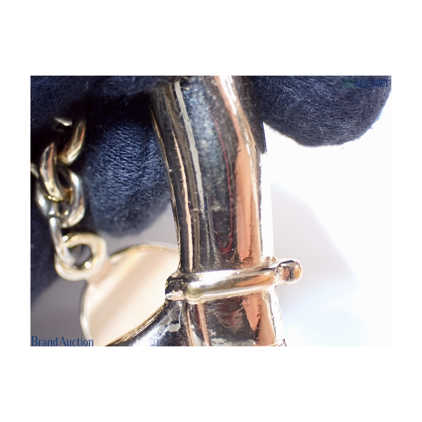 6766 - Gucci Boot Cap Motif Keychain Bag Charm - Gold