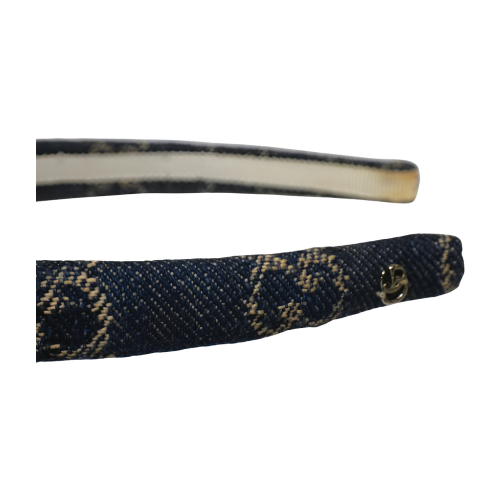 6777 - Gucci Denim GG Headband