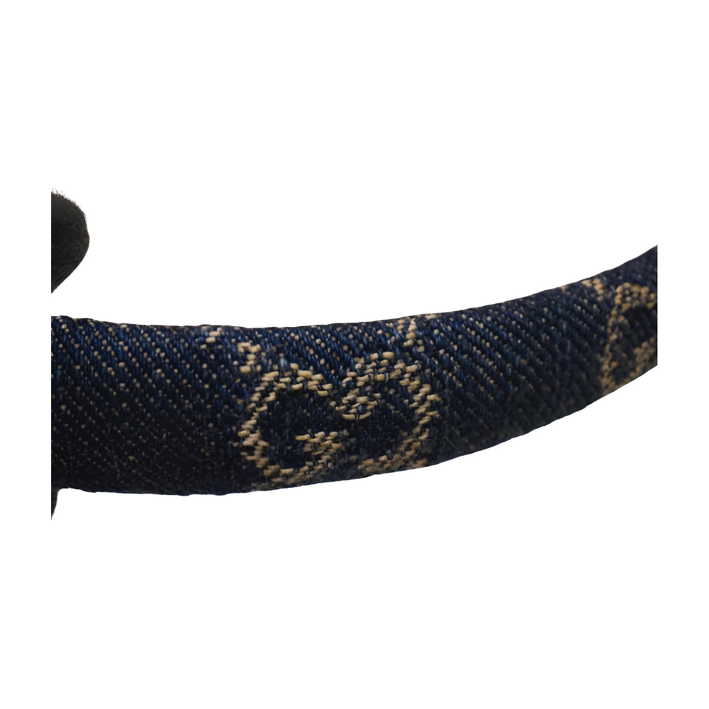 6777 - Gucci Denim GG Headband