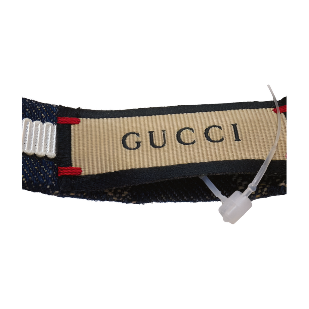 6777 - Gucci Denim GG Headband