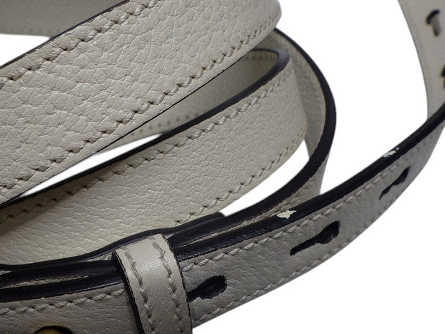 6874 - Gucci Garden Exclusive Leather Bat Motif Tote Bag Cream