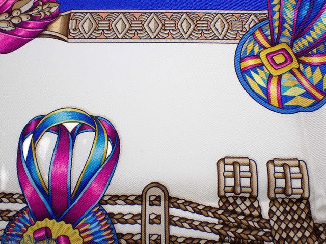 7527 - Hermes Scarf 90x90 cm Purple