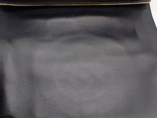 7545 - Loewe Seville Collection Canvas Crossbody Beige