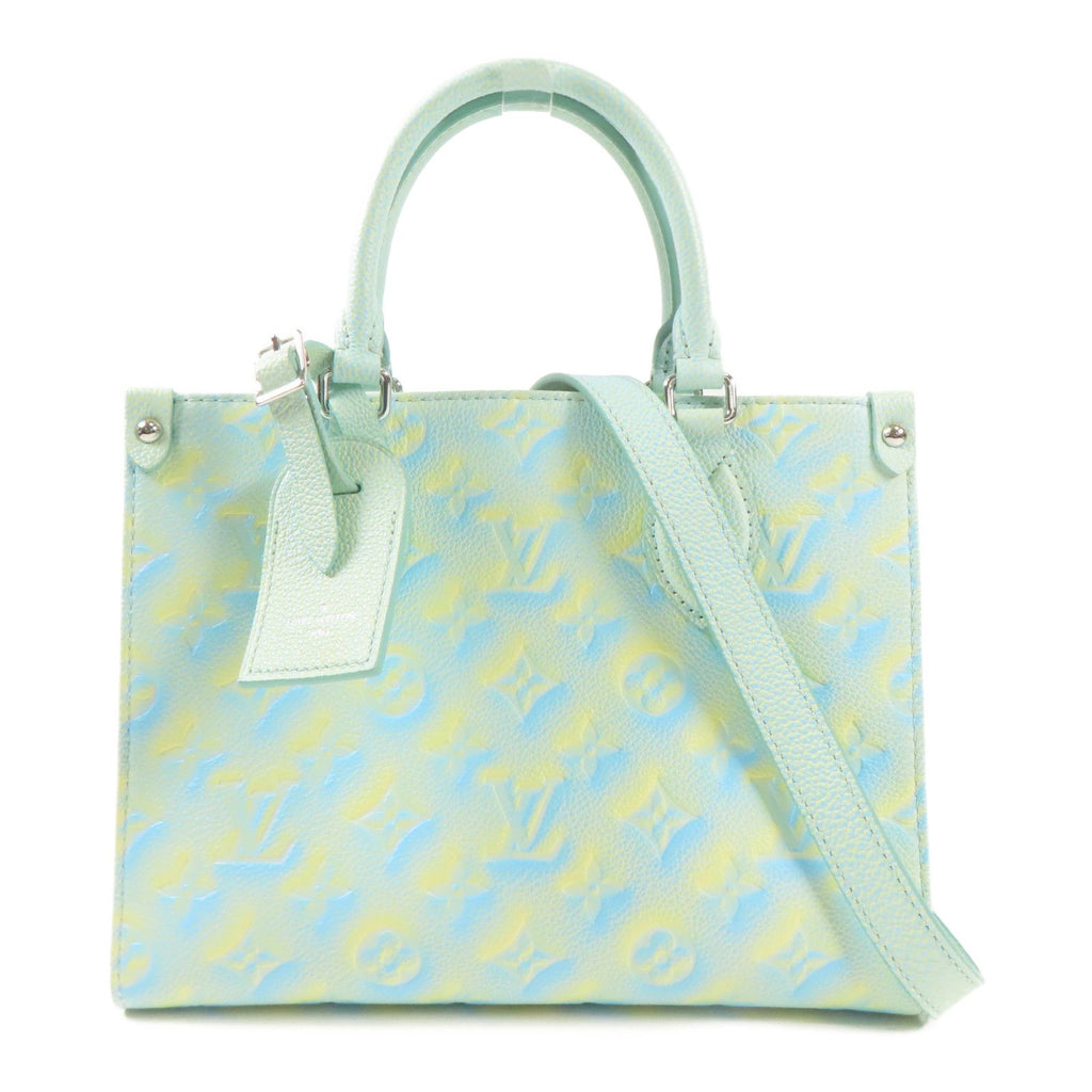 LOUIS VUITTON Stardust OnTheGo OTG PM Green