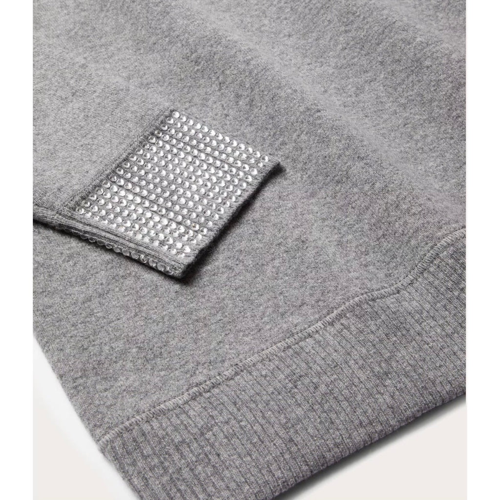 Valentino embroidered wool and stretch viscose sweater - size M - NWT