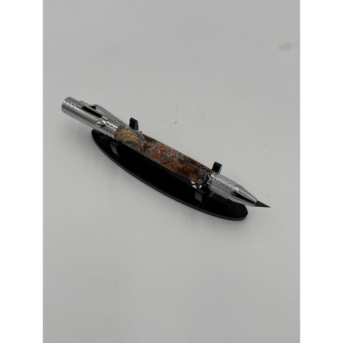 Handcrafted Bolt Action Precision Knife, Extra Replacement Blade, Three Hand Turned Styles