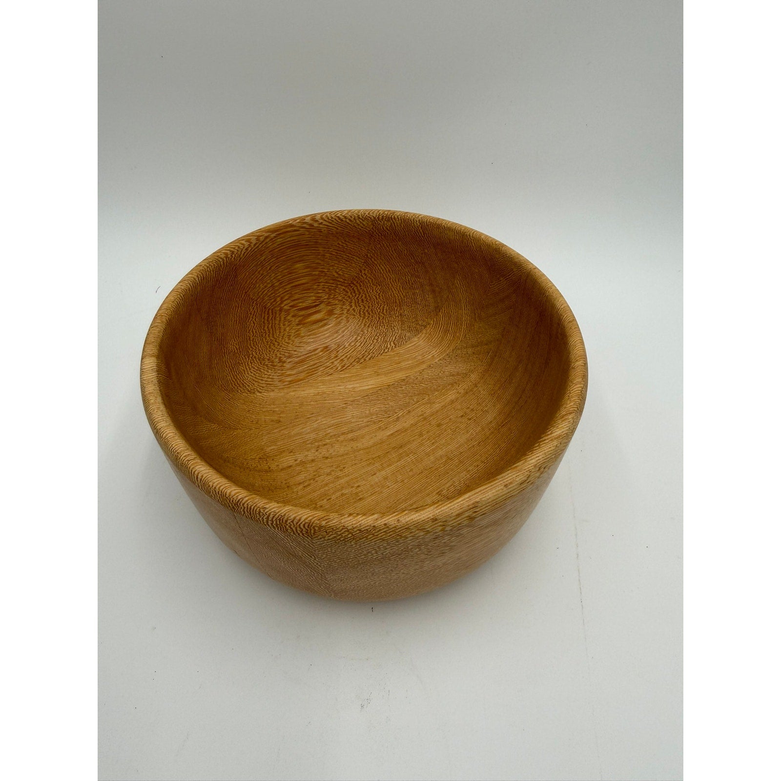 Lati Hardwood Hand Turned Bowl, Handmade Wood Bowl, Unique Wooden Bowl, Functional Kitchenware, Home Decor Bowl