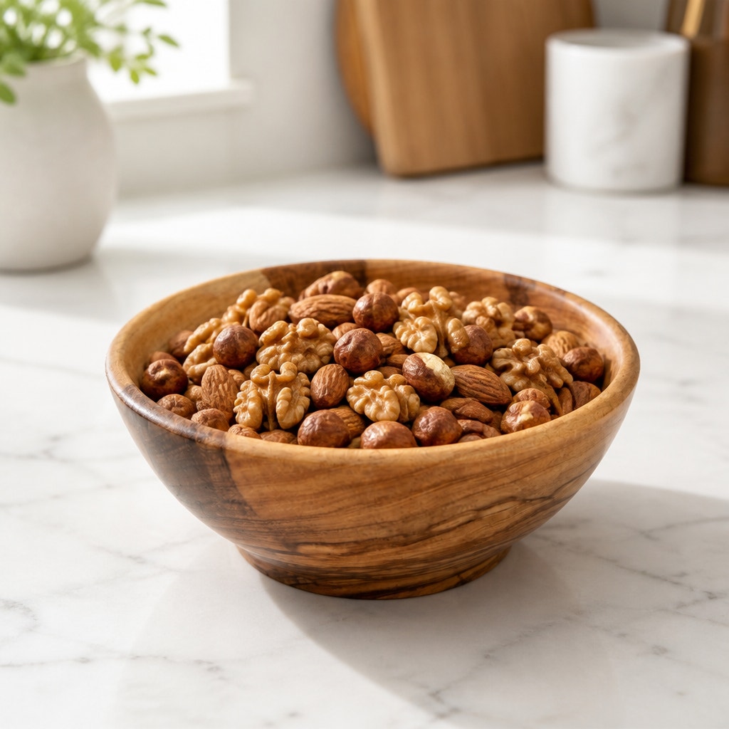 Italian Olive Wood Hand Turned Bowl, 5x2 Inch, Dense Hardwood, SKU 1366