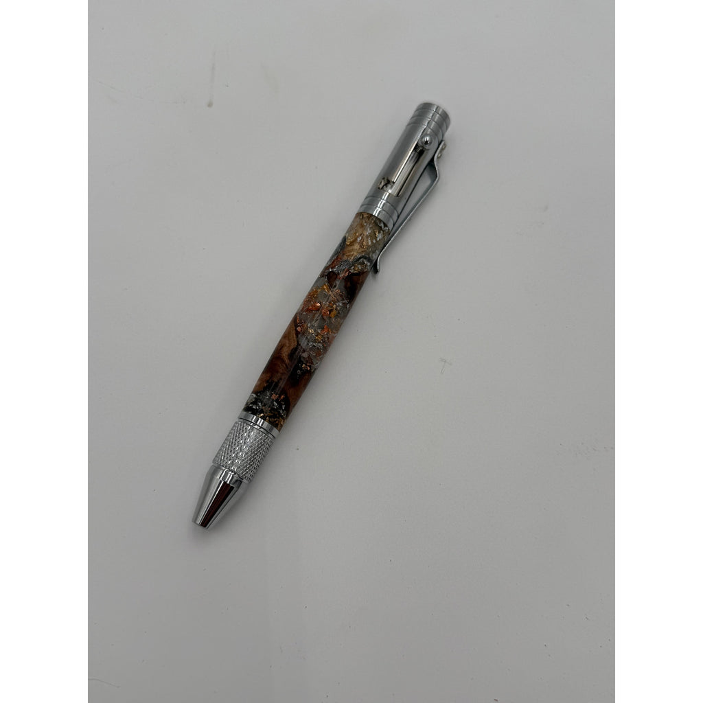 Handcrafted Bolt Action Precision Knife, Extra Replacement Blade, Three Hand Turned Styles