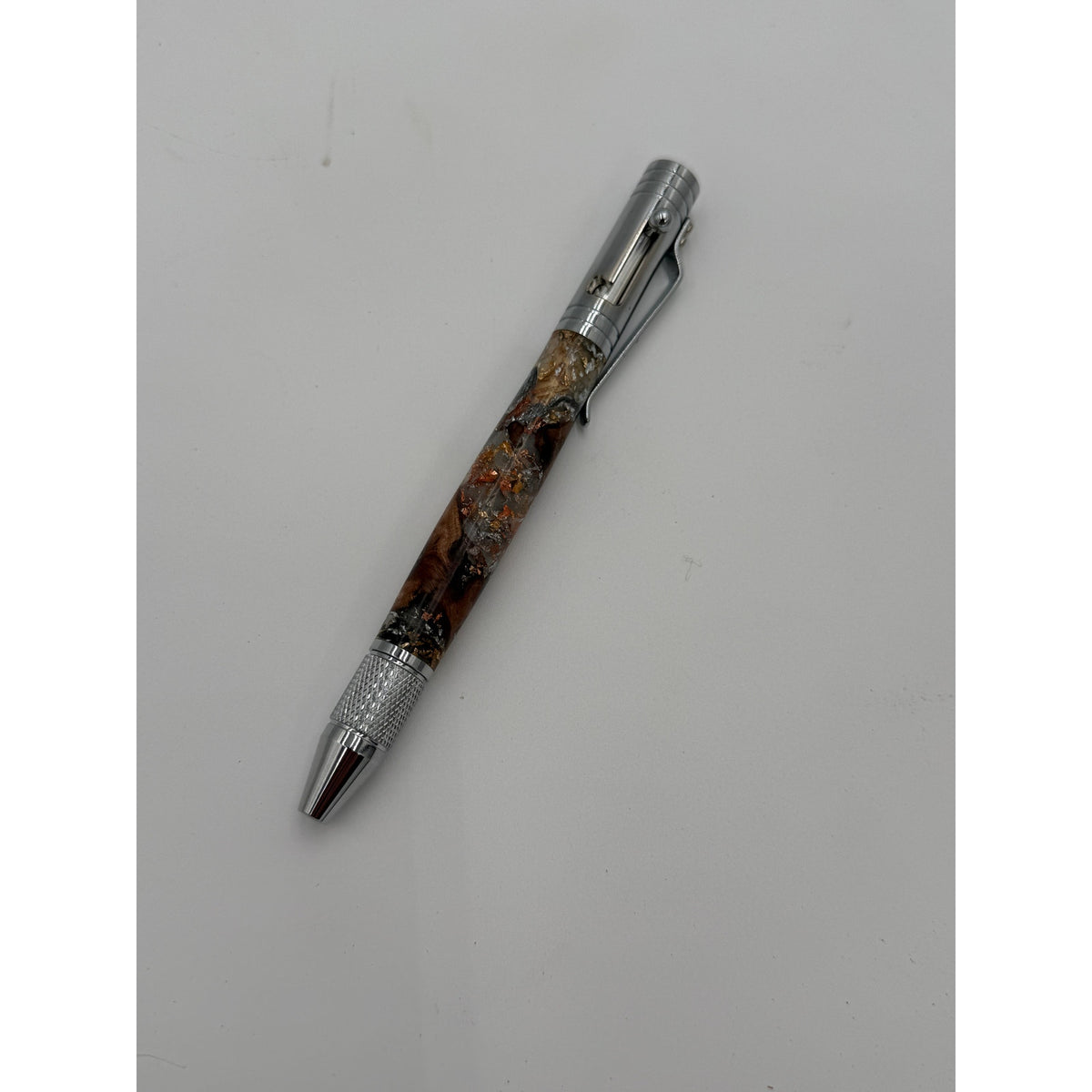 Handcrafted Bolt Action Precision Knife, Extra Replacement Blade, Three Hand Turned Styles