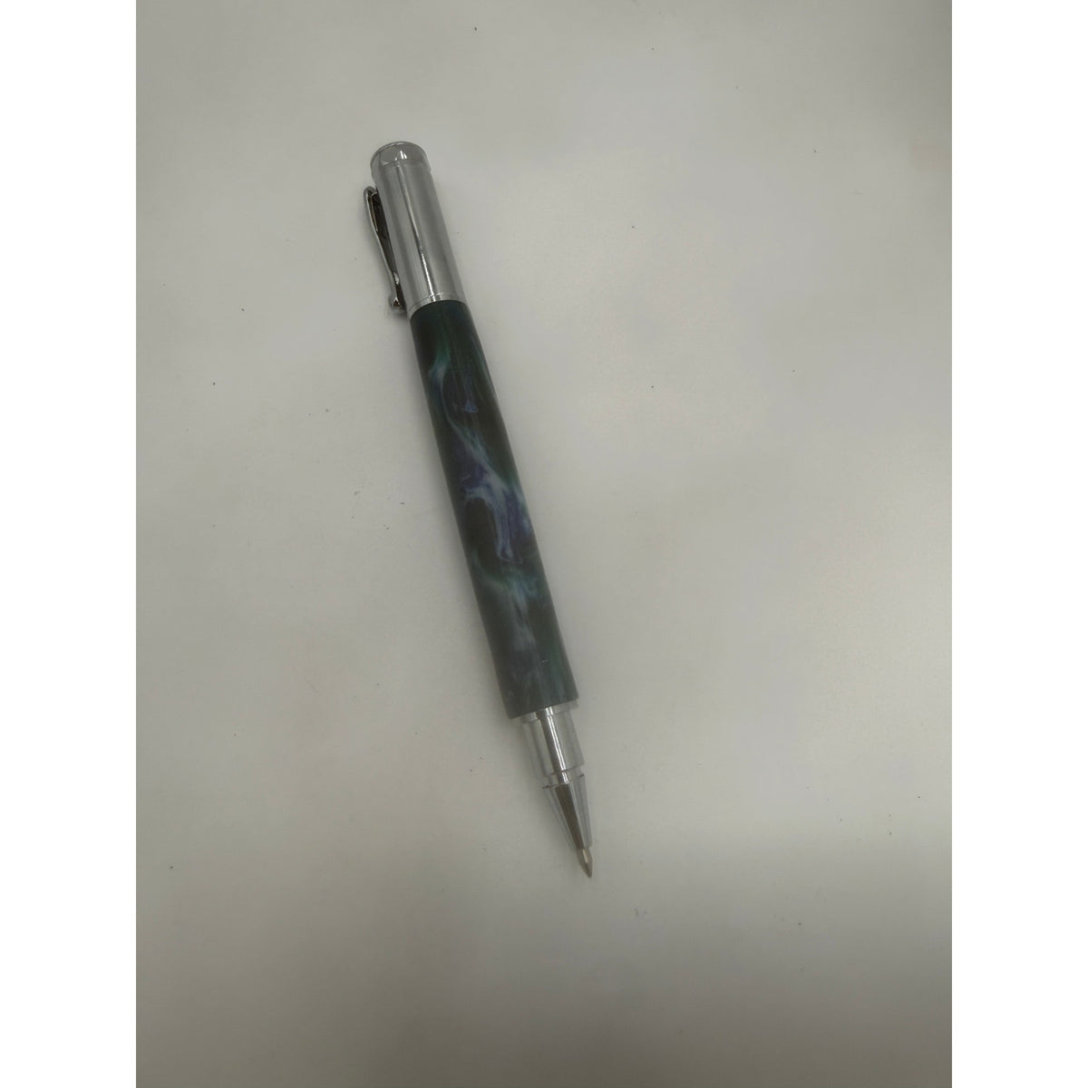 Zen Rollerball Pen with Diamondcast Body, Hand Turned, Multicolor, Deluxe Writing Gift, SKU 1472