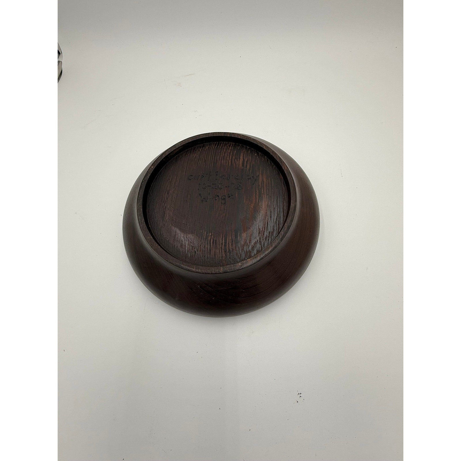 Unique Exotic Wenge Bowl, Handmade Functional Gift, One of a Kind Hardwood Bowl, Exotic Wood Bowl